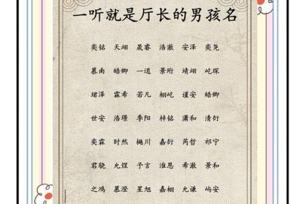 2019年4月22号寅时出生的男孩起名方法姓名