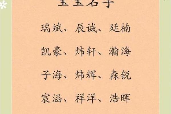 2019年4月18号寅时出生的男孩应该起什么样的名字姓名